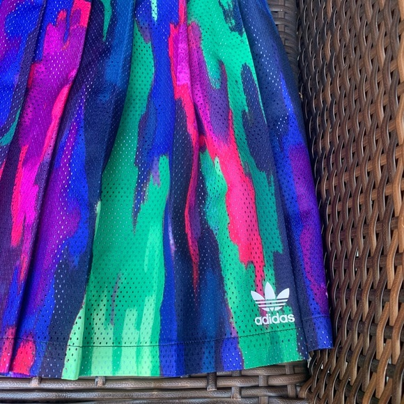 Adidas by Pharrell Williams colorful camo Tennis Skirt. - Picture 4 of 5
